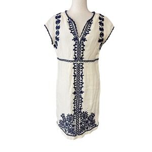 Boden | Dresses | Boden Cerise Embroidered Seville Dress